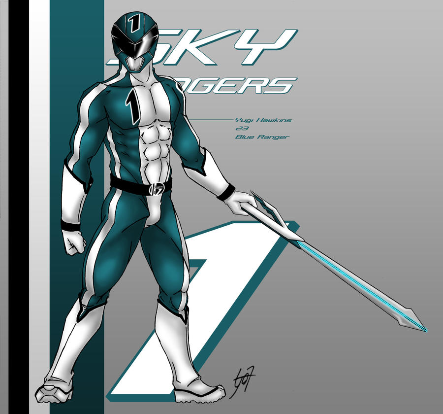 Blue Ranger Traceable Blue Ranger 1.2 by YugiHawkins on DeviantArt