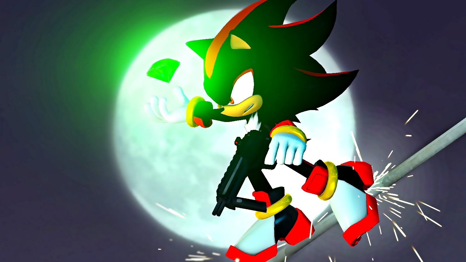 Sonic X - Sonic vs Shadow by 64smashmaster3ds on DeviantArt