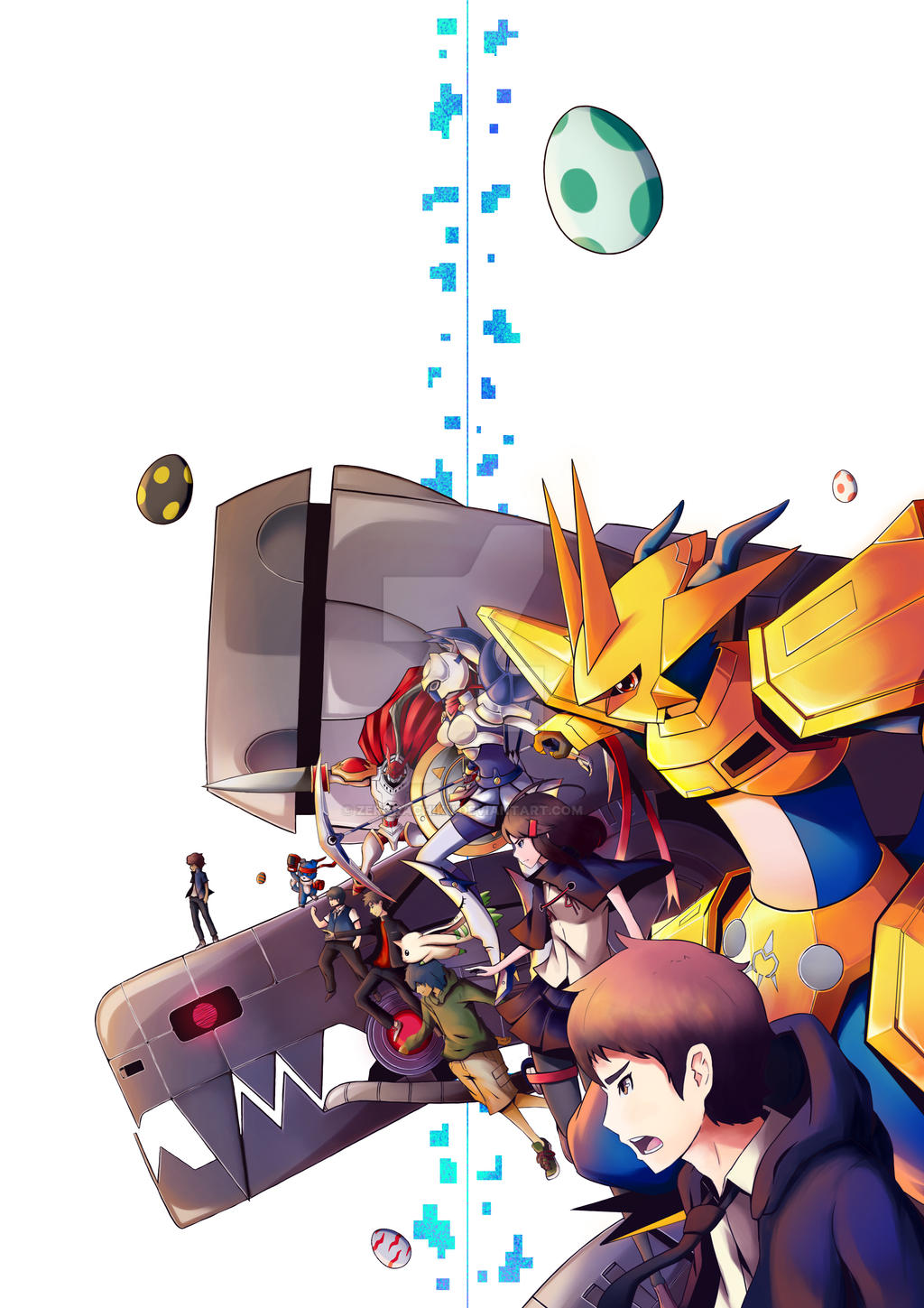 Deviantart Reference Digimon Digimon by Zerorachiku on DeviantArt