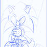 Sonic w- sword: quick sketchie