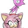 -Sonic Colours- Chibi Amy Rose :3