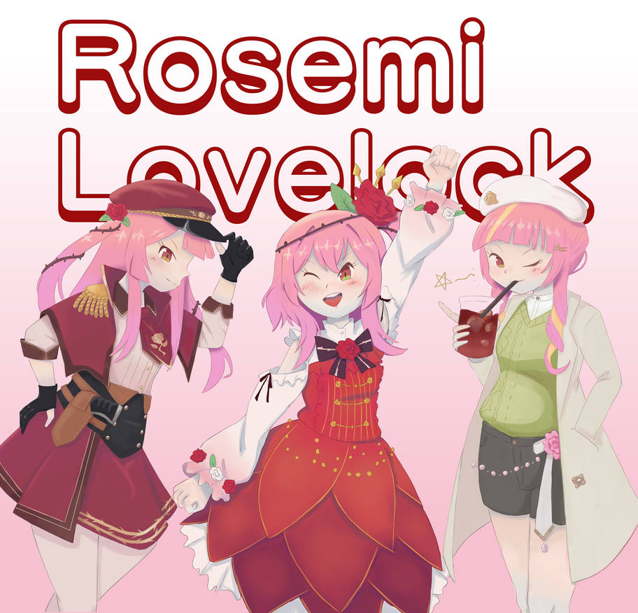Triple Rose by MonkeyMizuMizu on DeviantArt