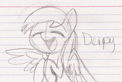 Derpy Sketch by DrRichtofen935 on DeviantArt