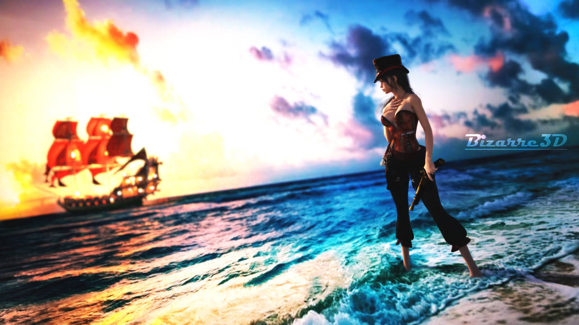 Crimson Sails by bizarre3d on DeviantArt