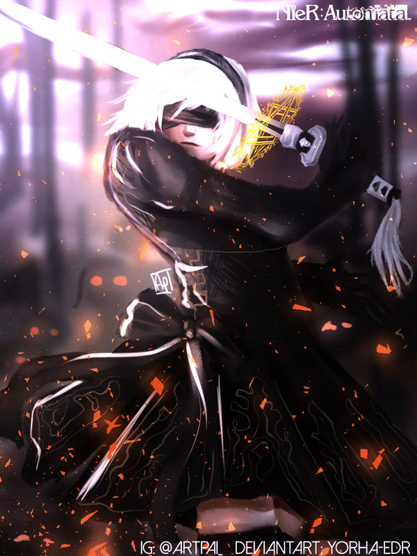 Angry 2b 2B by Artpaipost on DeviantArt