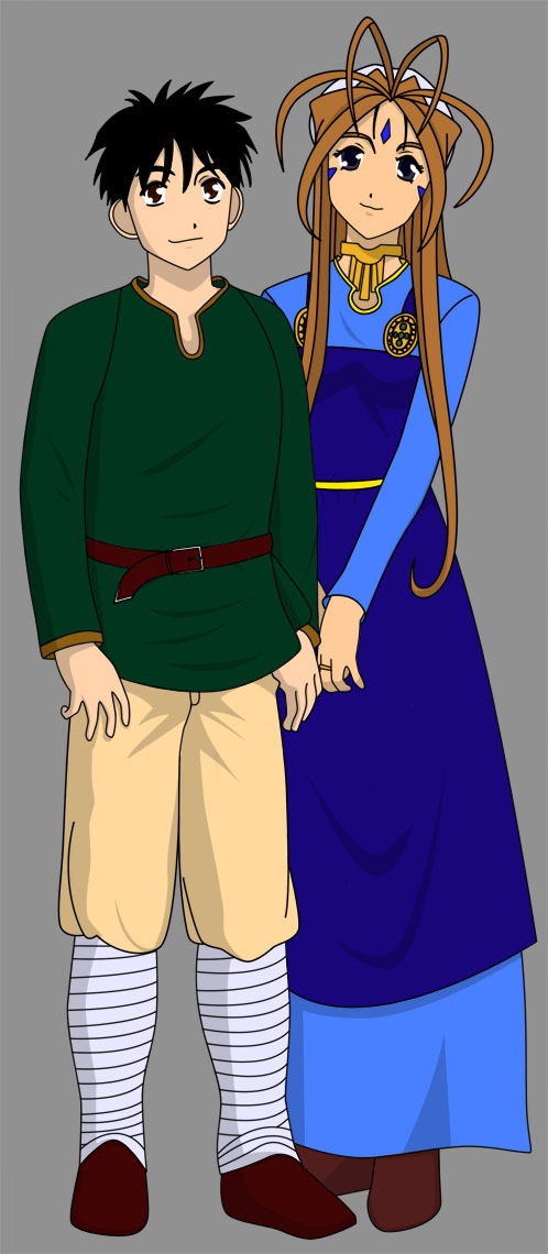 Keiichi and Belldandy Norse