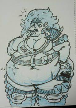 Big Tubby Space Pirate Lady, Terra!
