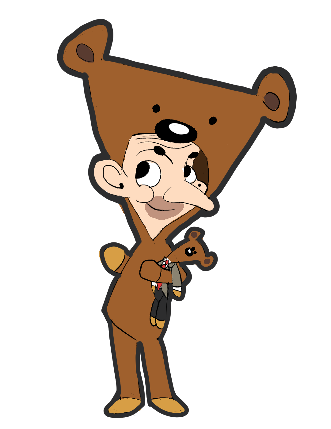 Day 9 Mr Bean Reverse with Teddy by Yorujin on DeviantArt Day 9 Mr Bean Reverse with Teddy by Yorujin on DeviantArt