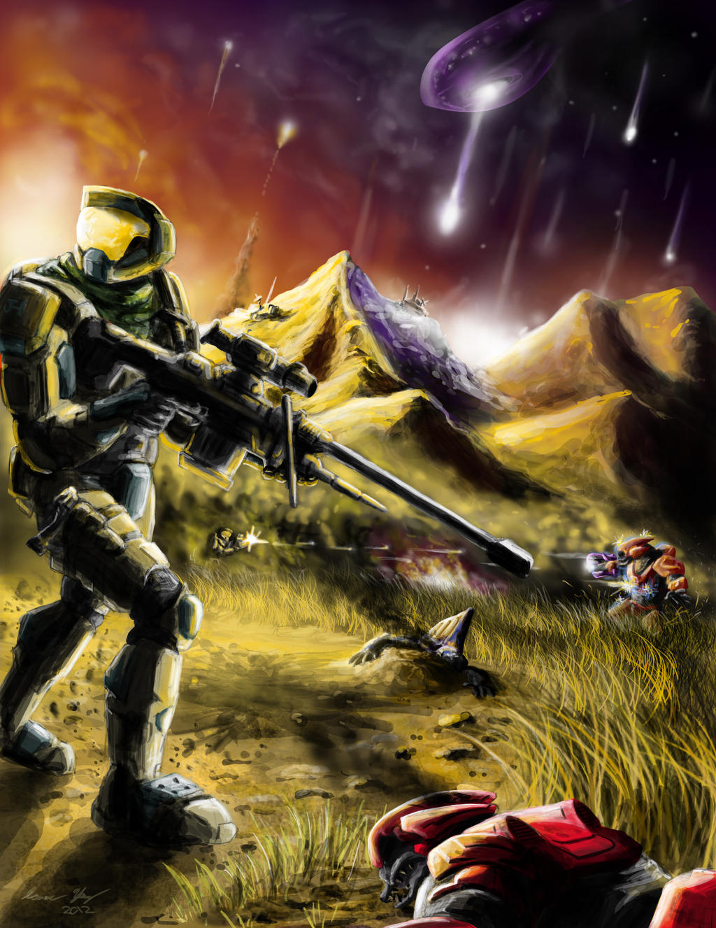 Halo Fan Art by issachar17 on DeviantArt