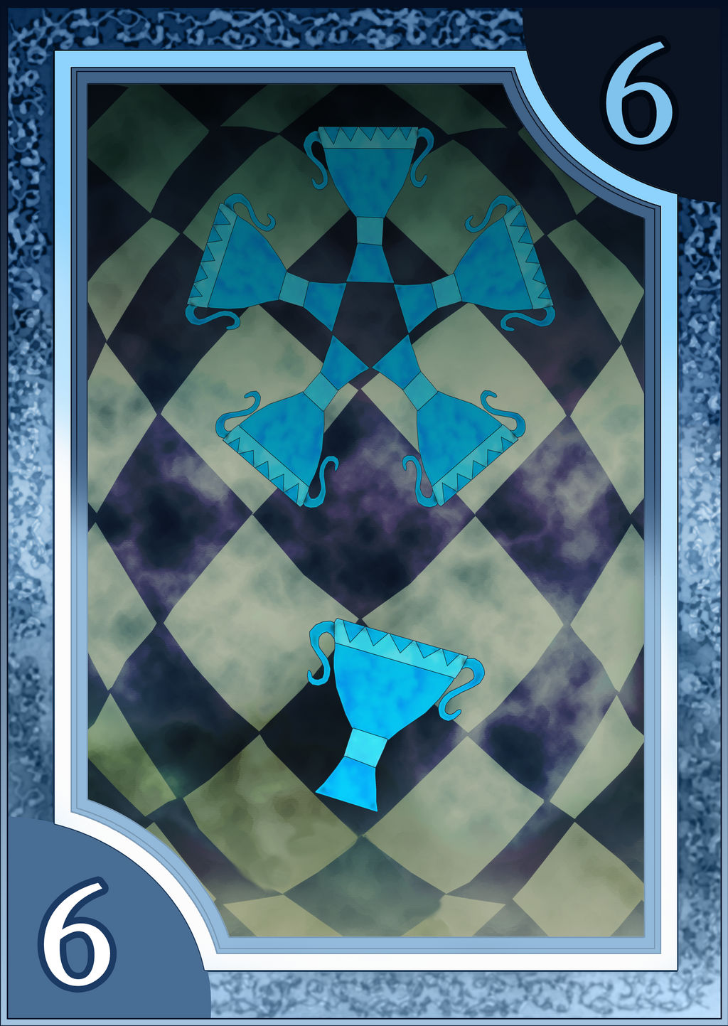 Persona 3/4 Tarot Card Deck HR - Suit of Cups 6 by Enetirnel on DeviantArt