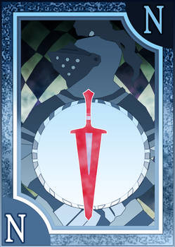 Persona 3/4 Tarot Card Deck HR - Knight of Swords