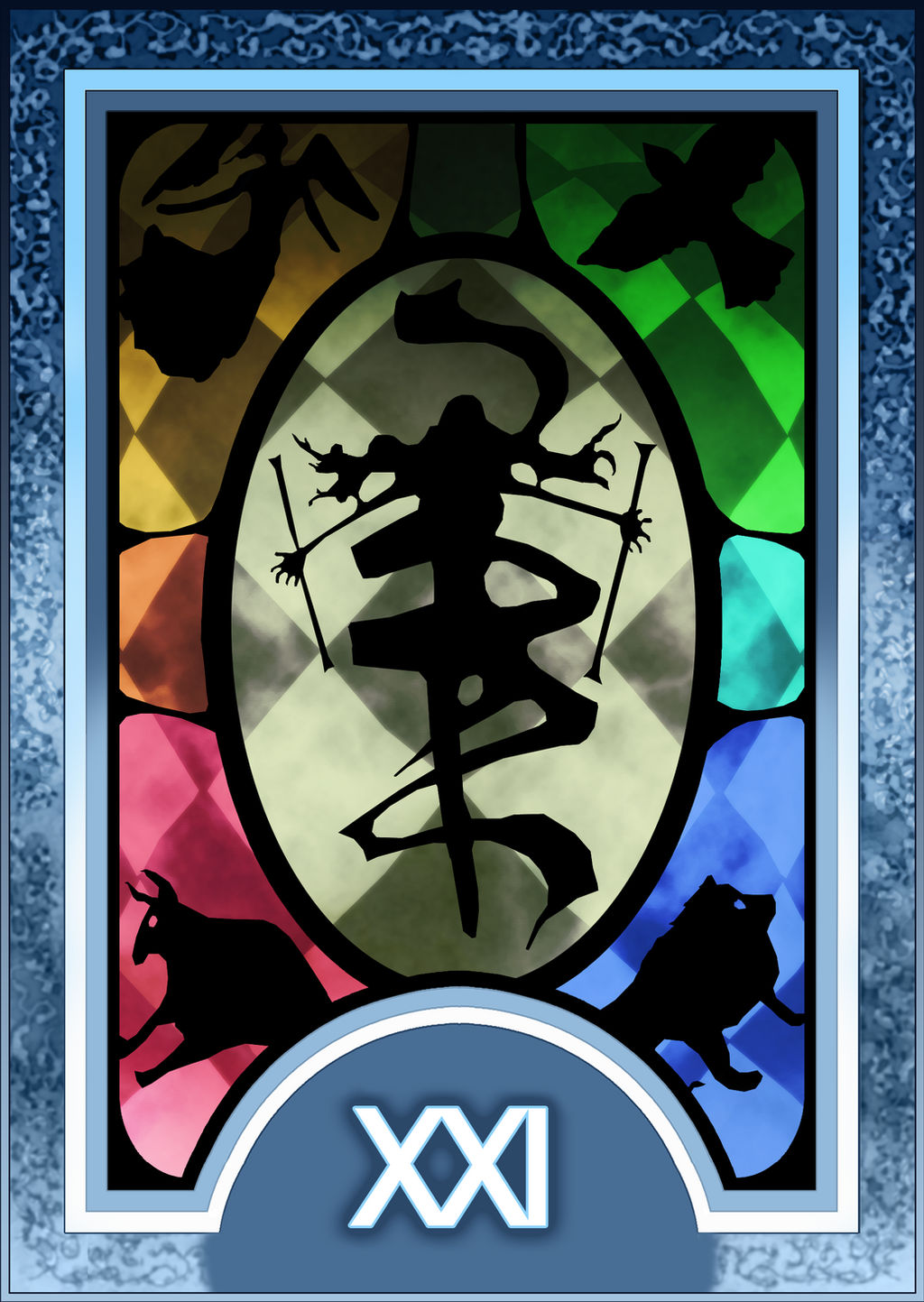 tarot card template by Arianod on DeviantArt