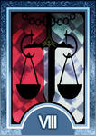 Persona 3/4 Tarot Card Deck HR - Justice Arcana