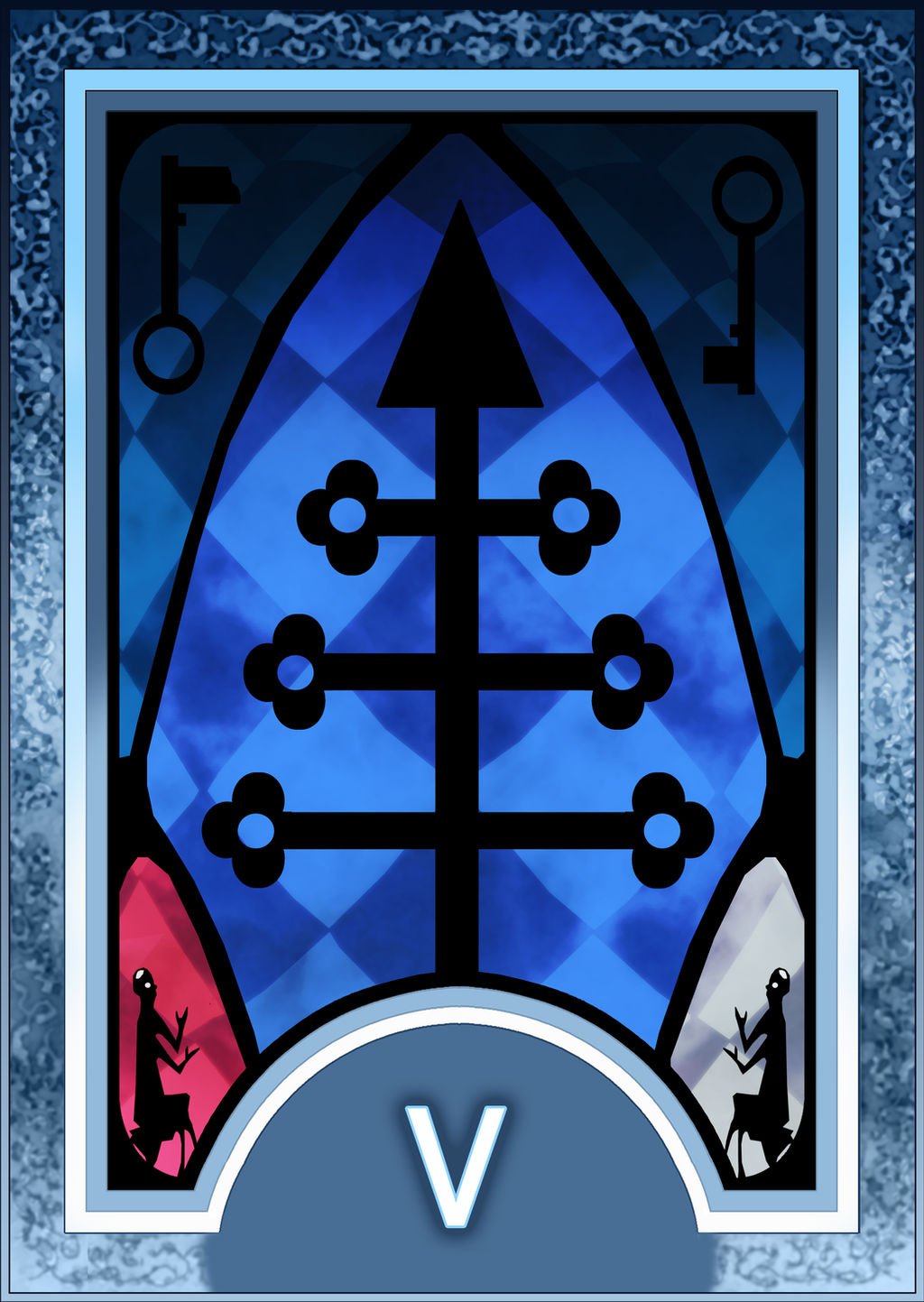 Persona 3/4 Tarot Card Deck HR - Hierophant Arcana by Enetirnel on ...