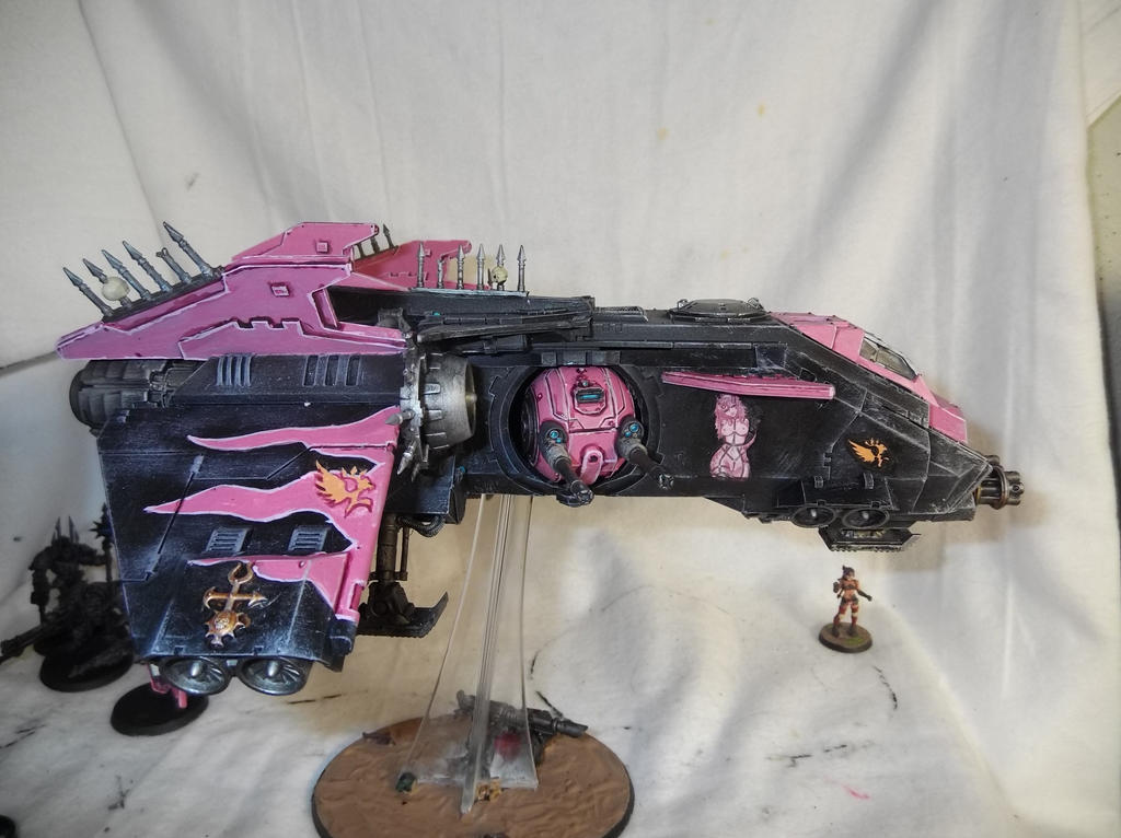 Emperor's Children army - Fire Raptor Gunship by Deathscythe124 on ...