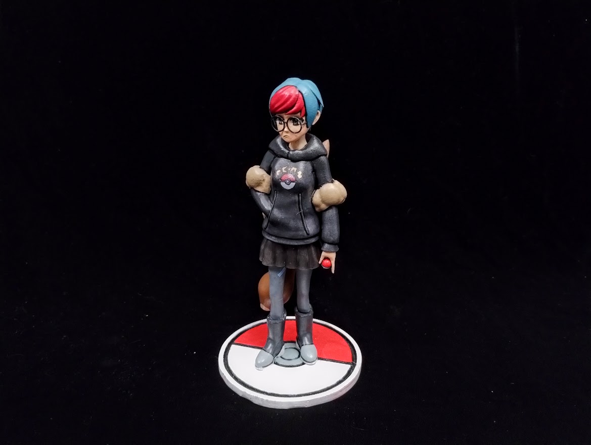 Eevee Trainer - Pokemon 3D Print Model by deathscythe124