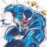 Venom colored sketch