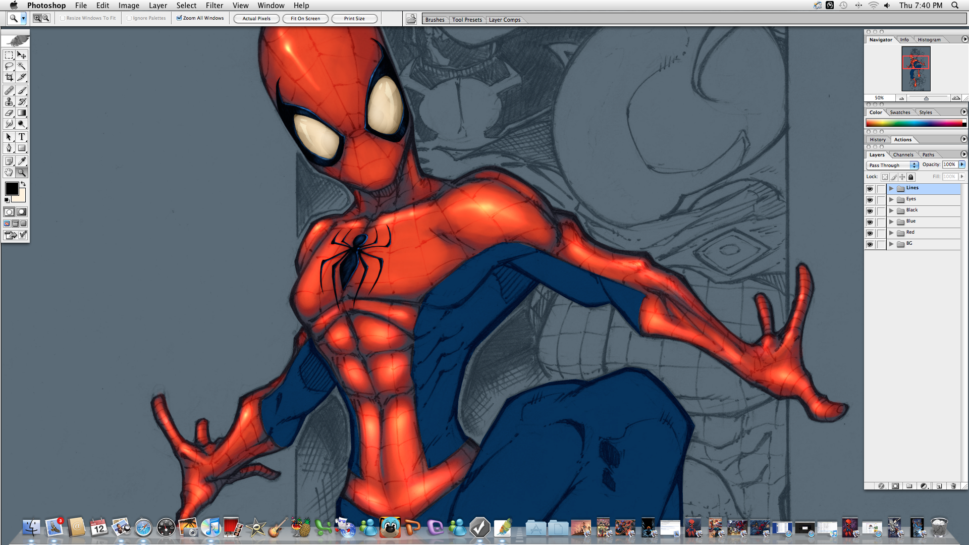 Spiderman and Baddies Redo WIP