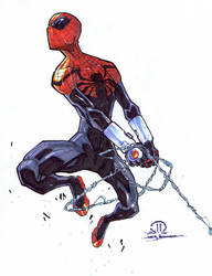 Superior Spider-man marker sketch