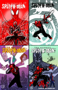 Superior Spider-man print layouts