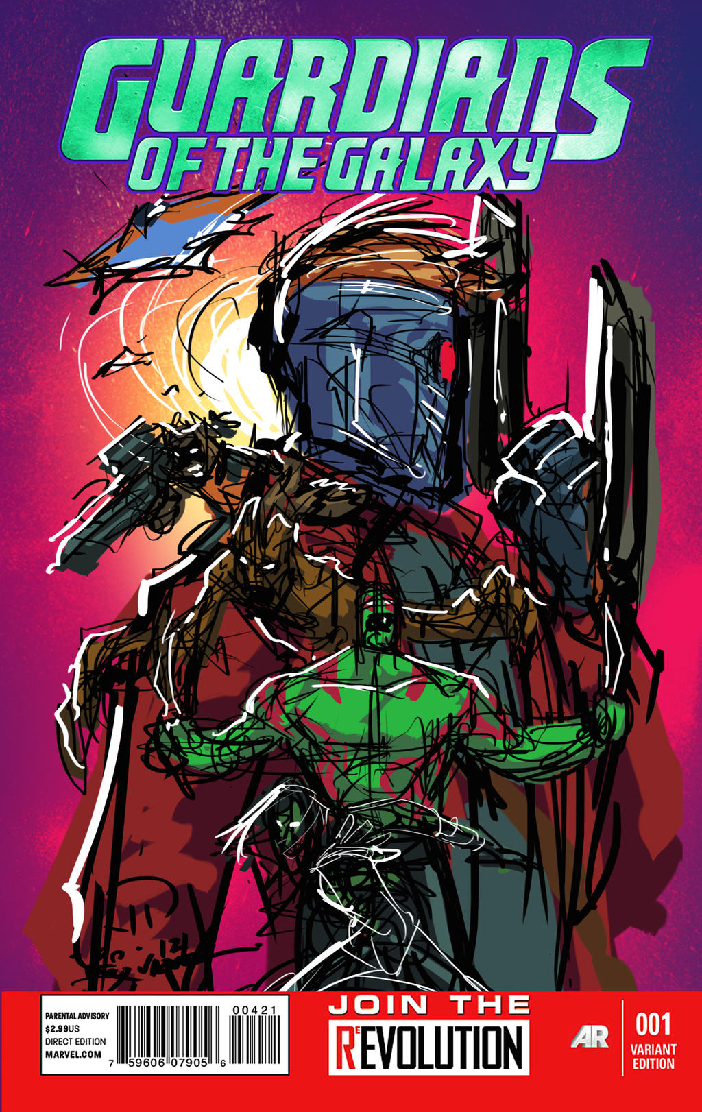 Gotg Drawing GOTG layout by JoeyVazquez on DeviantArt