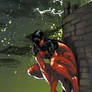 Guile Scarlet spider-man