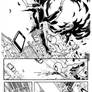 Marvel spidey sample page 1 inks