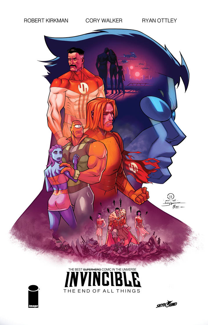 Invincible Final Form Comic Invincible the end of all things final by JoeyVazquez on DeviantArt