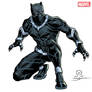 Black Panther licensing art