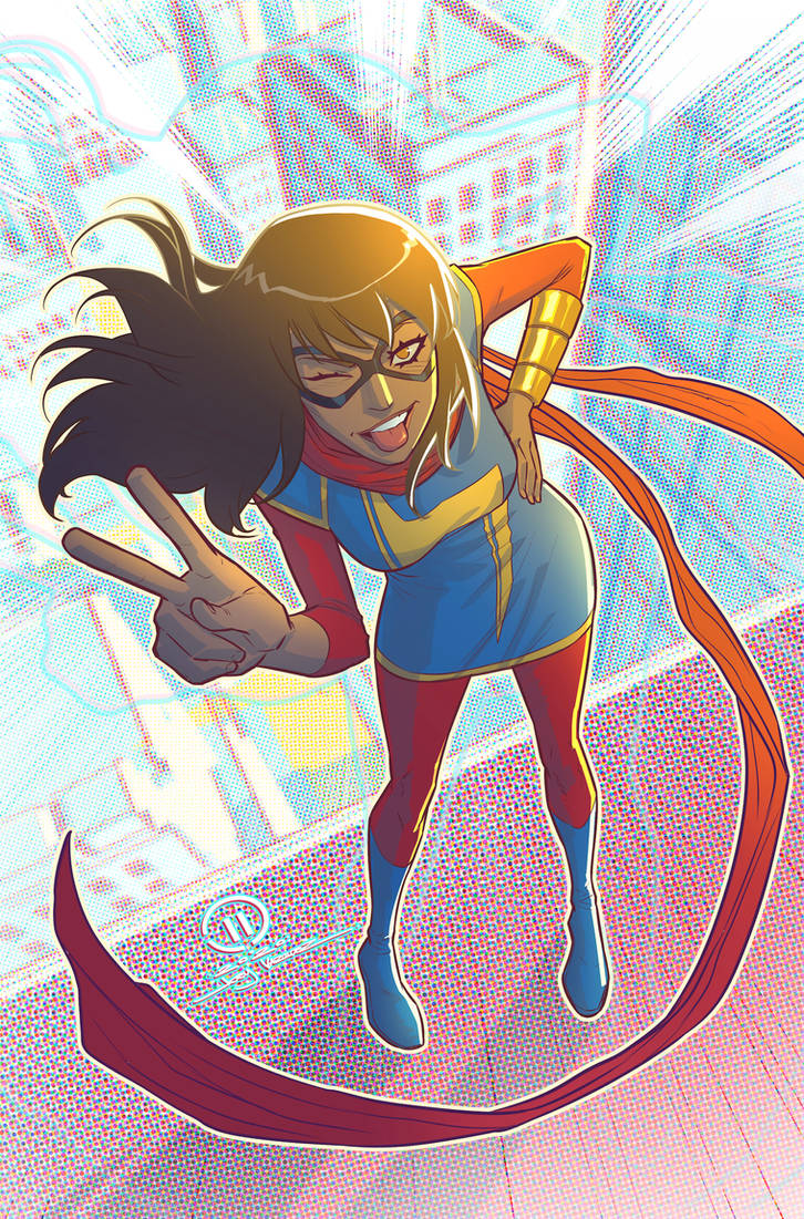 Ms.Marvel by JoeyVazquez on DeviantArt