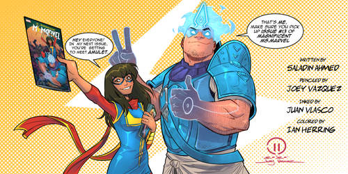 Magnificent Ms.Marvel issue 13 promo