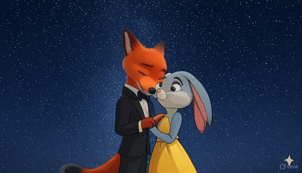 Fox X Rabbit Bunny and fox romantintic scenes - cloths Zootopia by Hakuya88 on ...