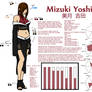 :Mizuki Yoshida - Profile Sheet: