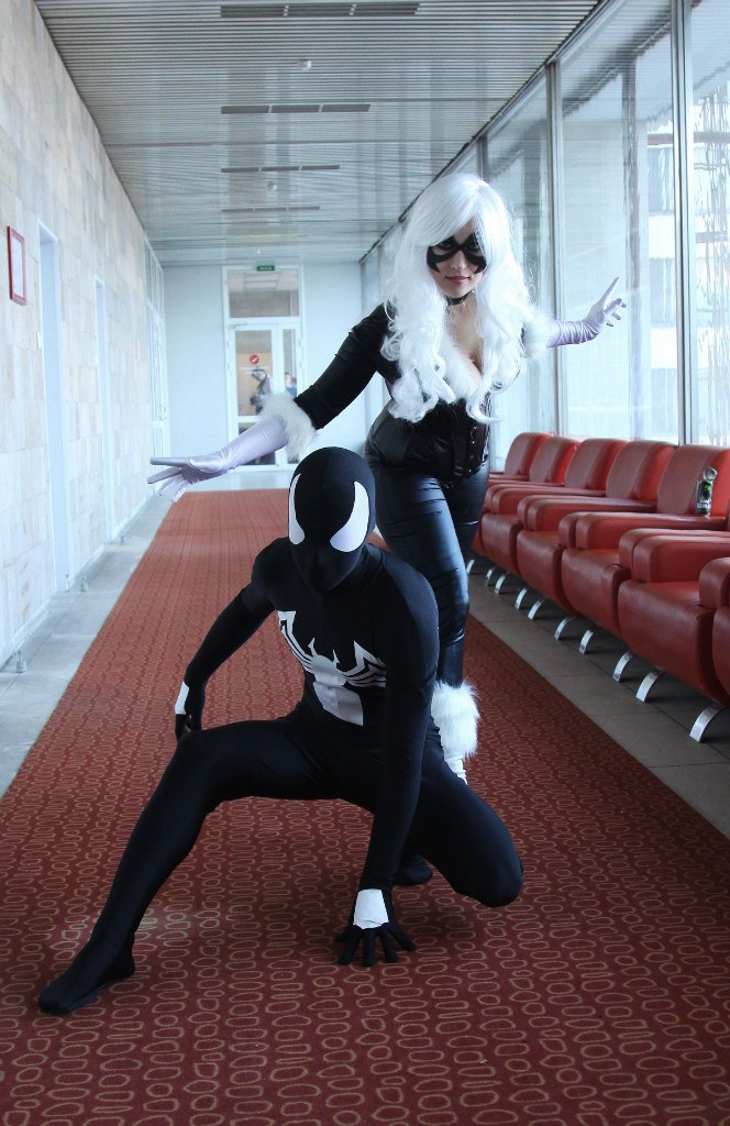 Spider Man and Black Cat