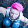 What are you looking at - Zarya cosplay 2018