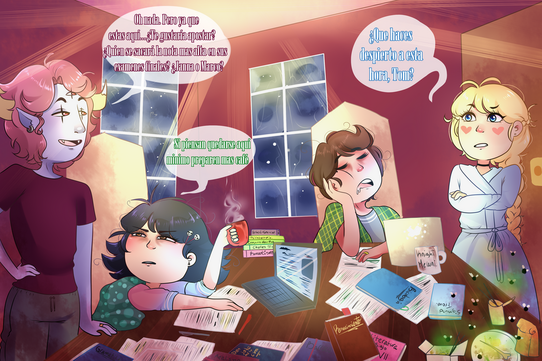 Studnine Deviantart Study Night by Fanie-idol on DeviantArt
