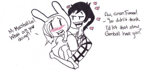 Lovey Dovey Marshall Lee and Fionna