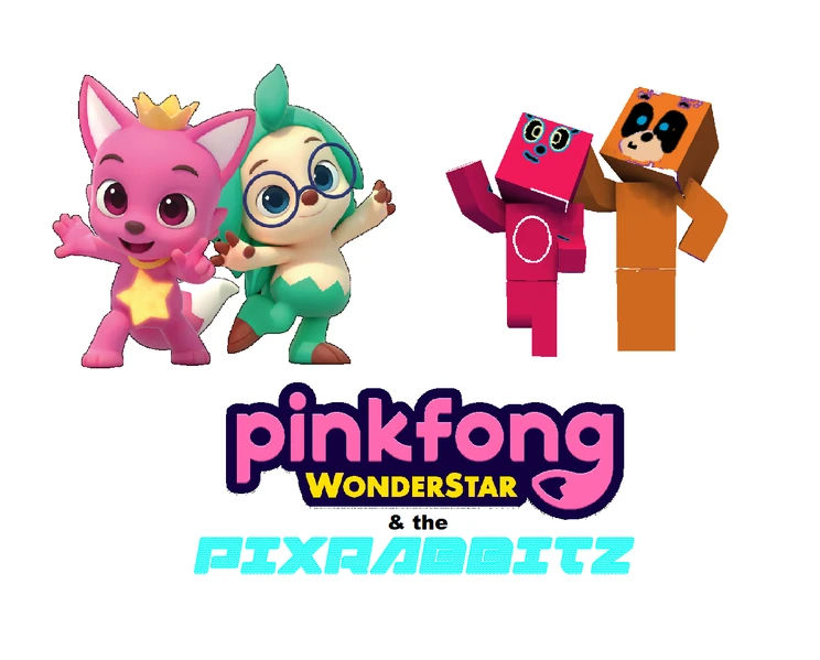 Pinkfong Wonderstar and the Pixrabbitz Crossover by CreatorCameronPix ...
