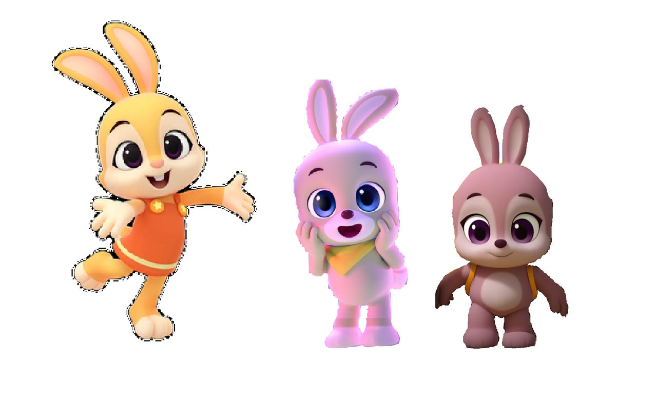 CGI Pinkfong Rabbits, Come Together! (Wonderstar) by CreatorCameronPix ...