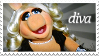 Miss Piggy Stamp by Chevsapher