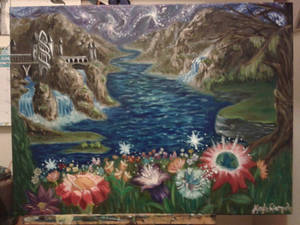 Fantasy Landscape Finished