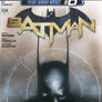 Batman Blank Cover with Original Art