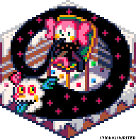 Cubecollab: Charlotte, the Witch of Sweets (white) by SymbolsWriter