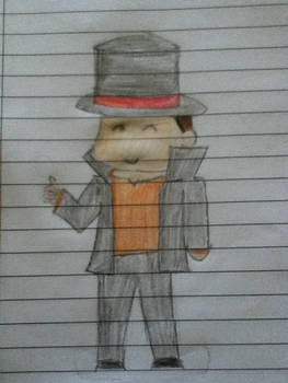 Professor Layton Chibi