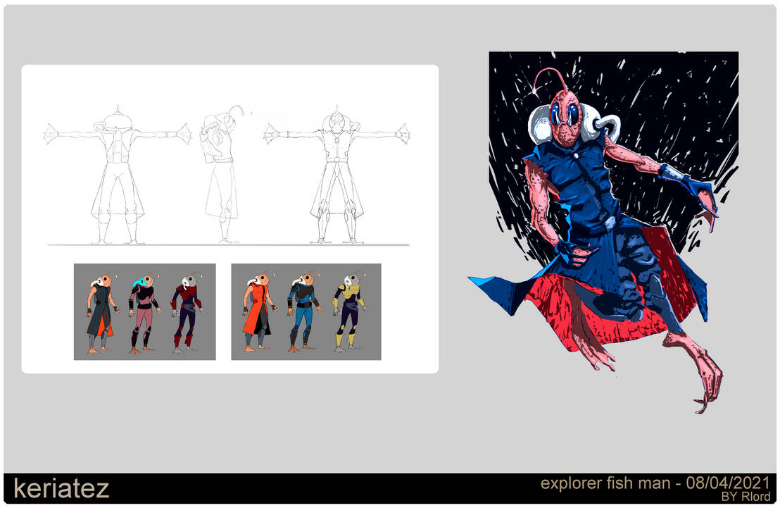 Explorer Fishman by HRlord on DeviantArt