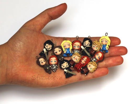 Game of Thrones charms