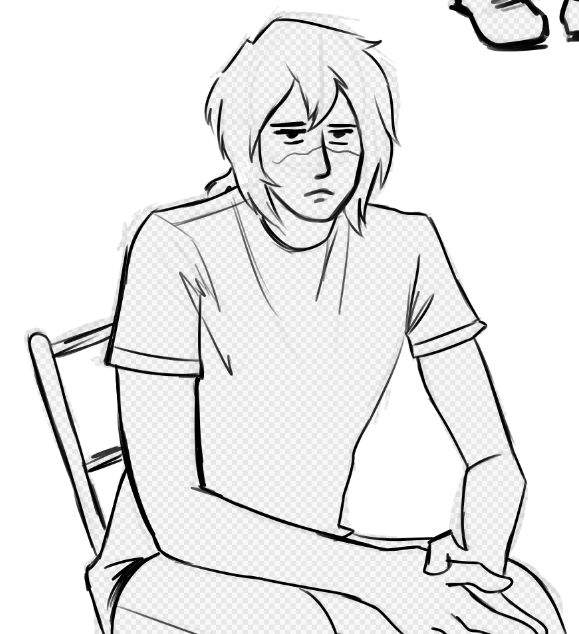 simon sitting sketch - infinity train by mariodancebros on DeviantArt