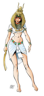Egyptian female warrior