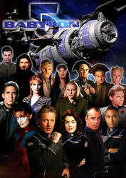 Babylon 5 Cast Poster 2