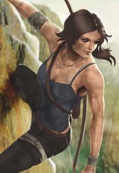 Lara on the Edge